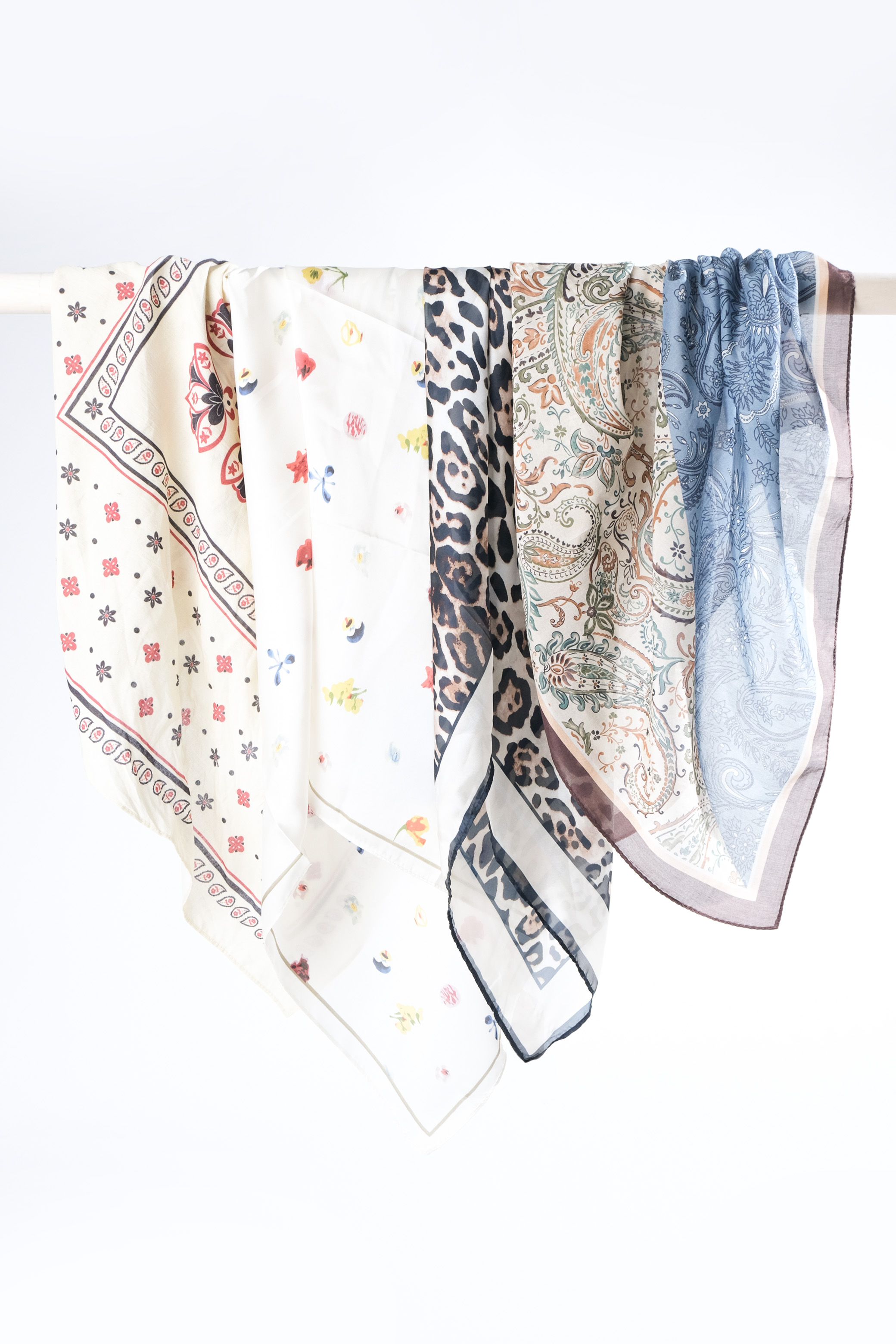 Printed Square Scarves