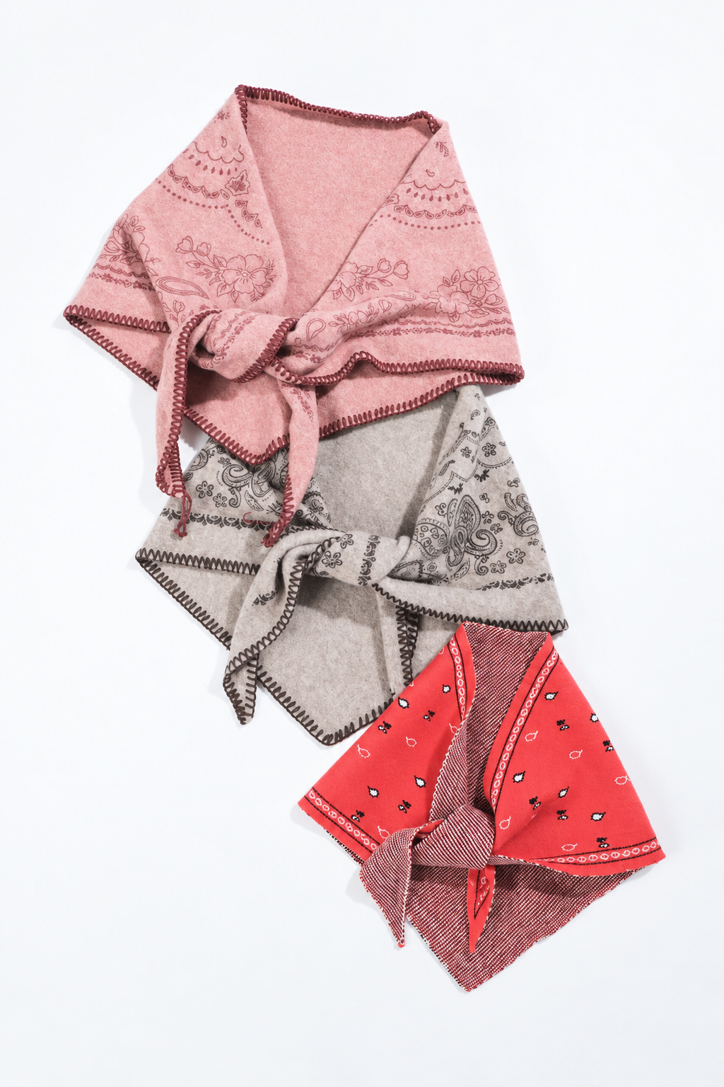 Paisley Triangle Scarves